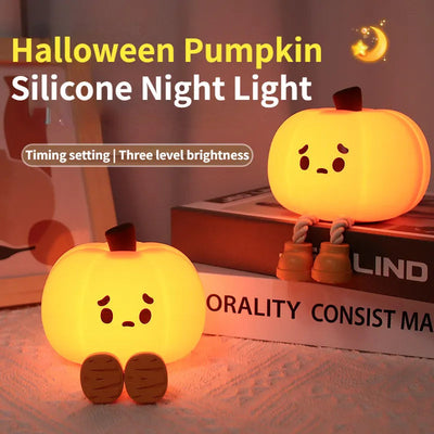 Halloween Pumpkin Night Light By Milame