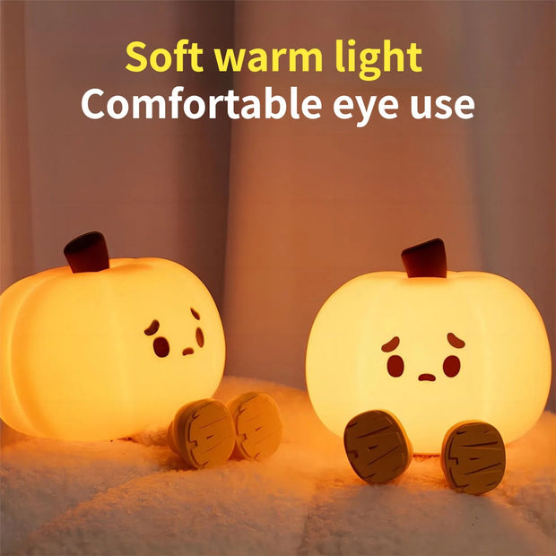 Halloween Pumpkin Night Light By Milame