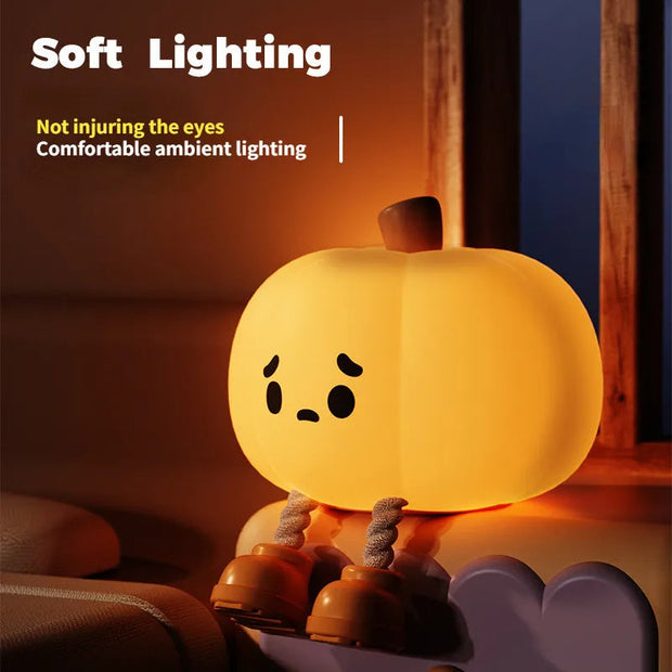 Halloween Pumpkin Night Light By Milame